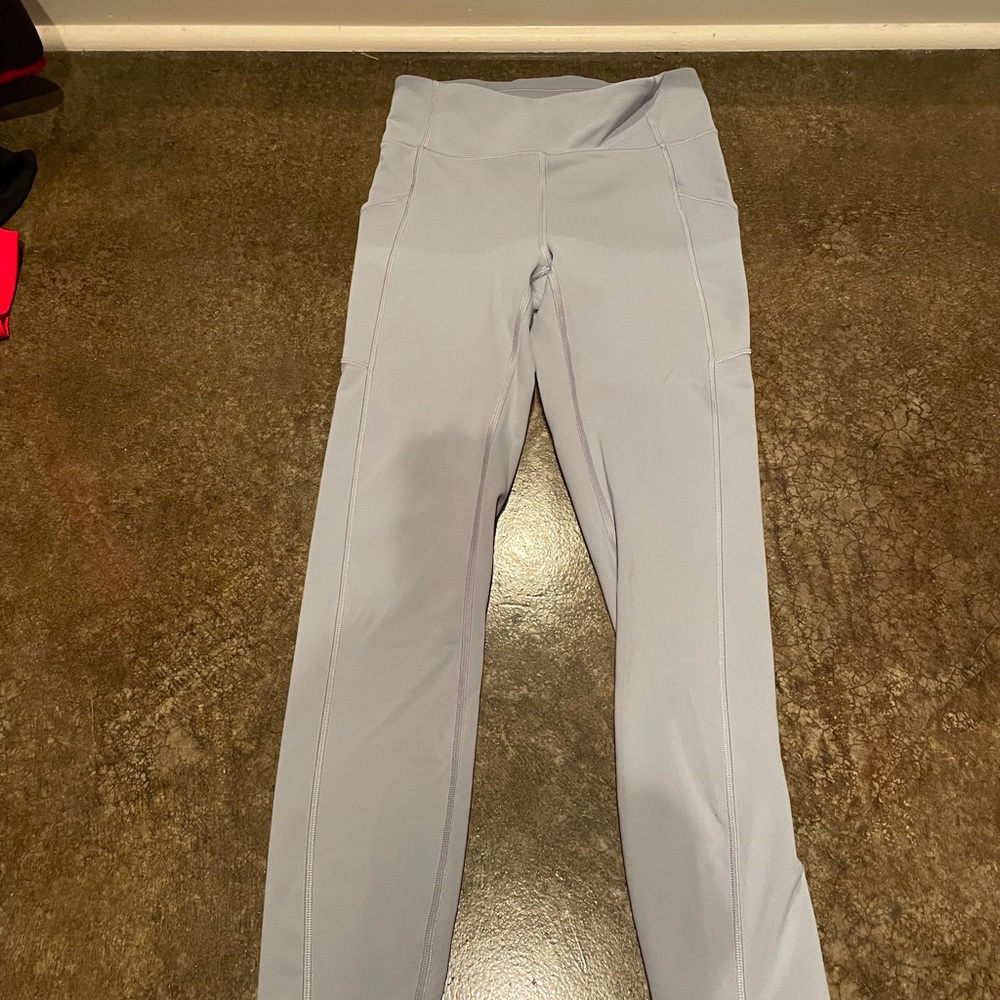 Light blue lululemon leggings